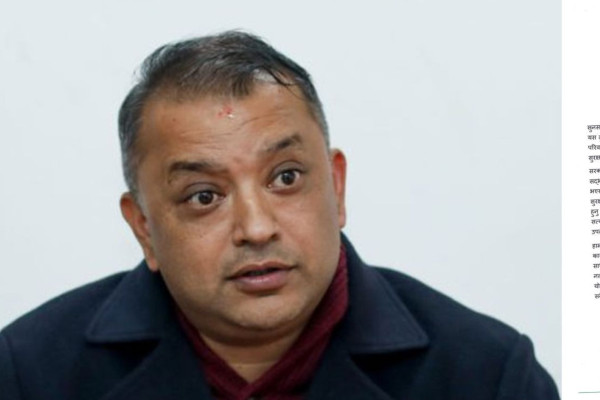 देवानगञ्ज घटनामा निष्पक्ष छानबिनको माग गर्दै संयमता अपनाउन गगन थापाको अपिल